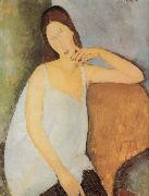 Amedeo Modigliani Portrait of Jeanne Hebuterne china oil painting reproduction